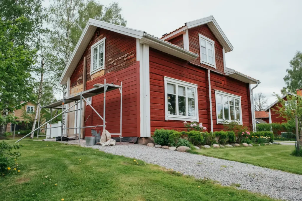 juni r b sta tiden att m la huset s lyckas du med fasadm lning som h ller l nge
